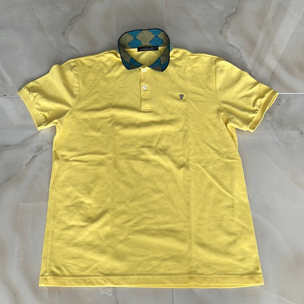 COLLEZIONE C2 - Men’s Shirt - Yellow